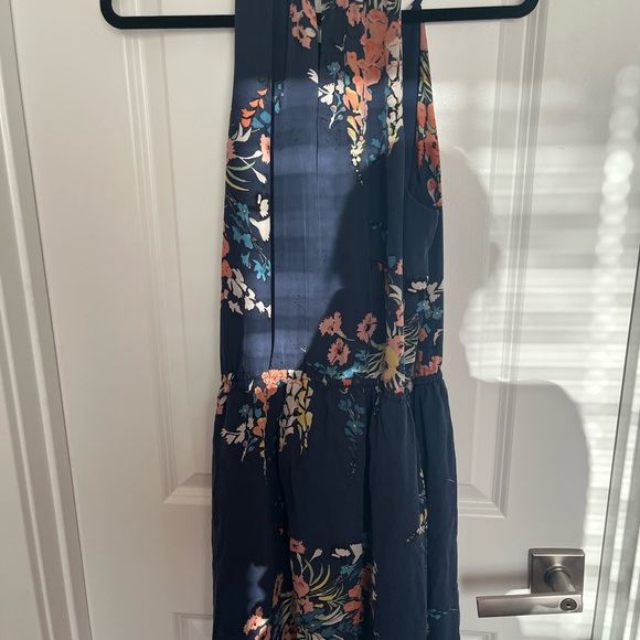 Joie Navy and Multicolor Floral dress - Picture 4 of 5